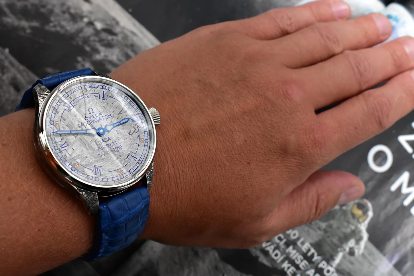 *PŘEDOBJEDNÁVKA* Hodinky Omega "Moonwatch NASA -Apollo 11"