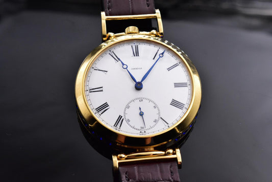 Jedinečné Starožítné Skeletové Hodinky OMEGA 1897