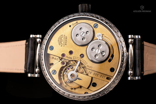 Jedinečné Stříbrné Starožitné švýcarské hodinky LONGINES E. Francillon