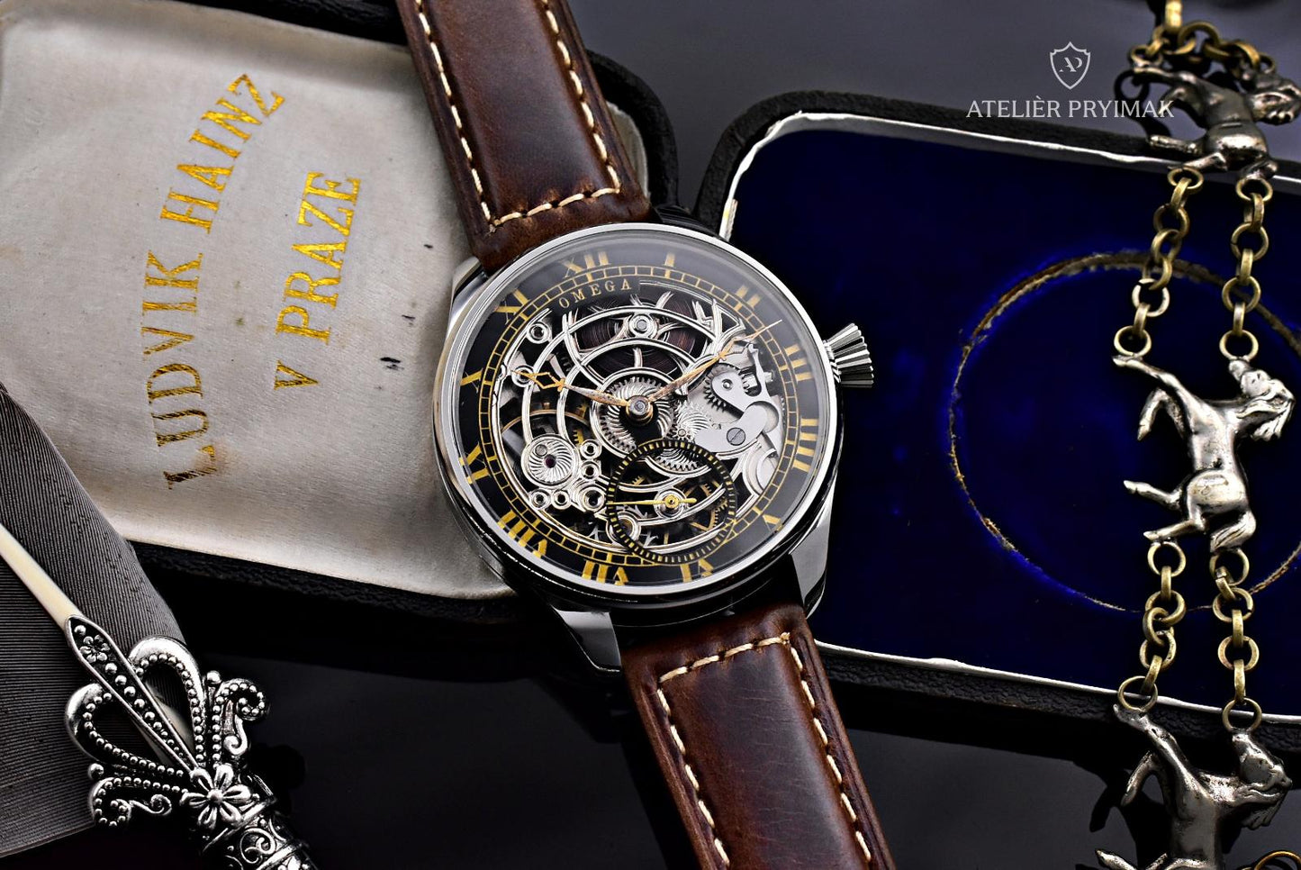 *PRE-ORDER*Exclusive OMEGA skeleton watch