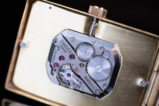 Starožitné švýcarské hodinky Omega ART DÉCO 1942