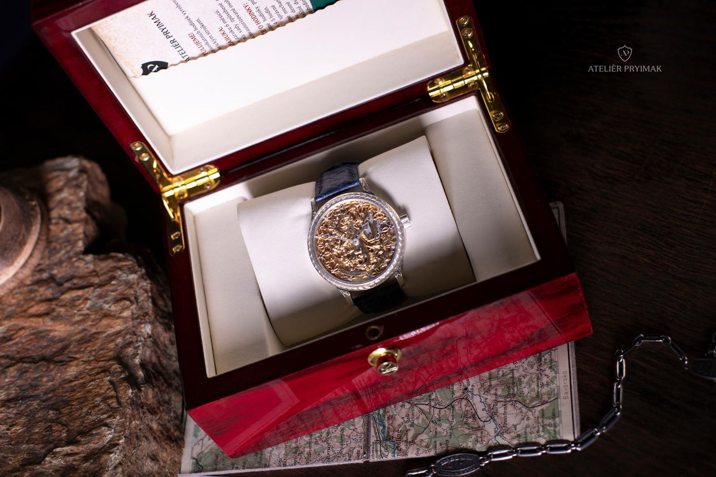 Stříbrné Starožitné Skeletové Hodinky OMEGA "ČESKÝ LEV" 1934