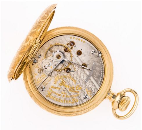 Značení a puncy na historických hodinkách Hamilton