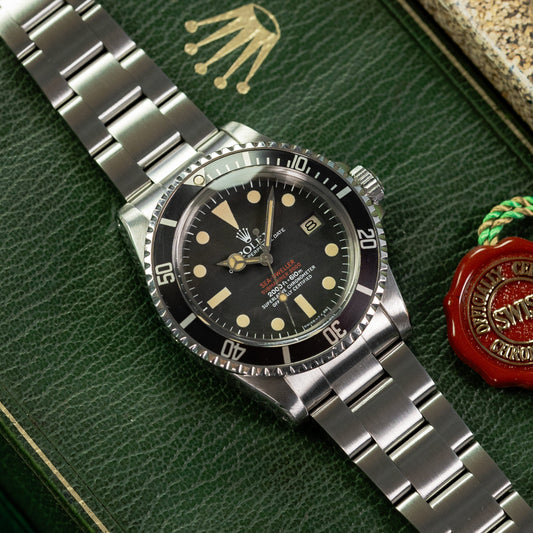 Rolex Sea-Dweller 1665 “Double Red”: zrod legendy hlubinného potápění