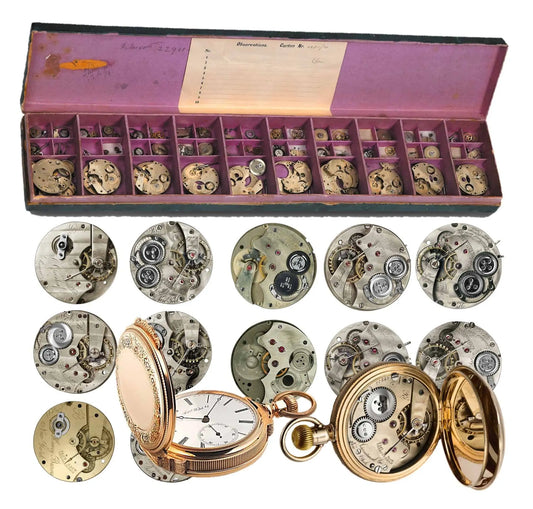Typy historických kalibrů IWC Schaffhausen