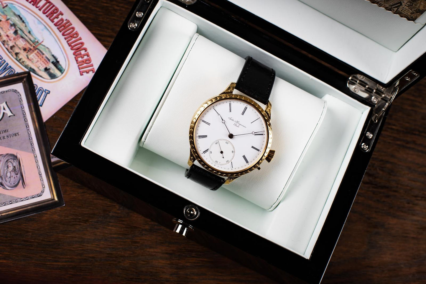 Starožitné švýcarské Hodinky Jules Huguenin Locle 1880