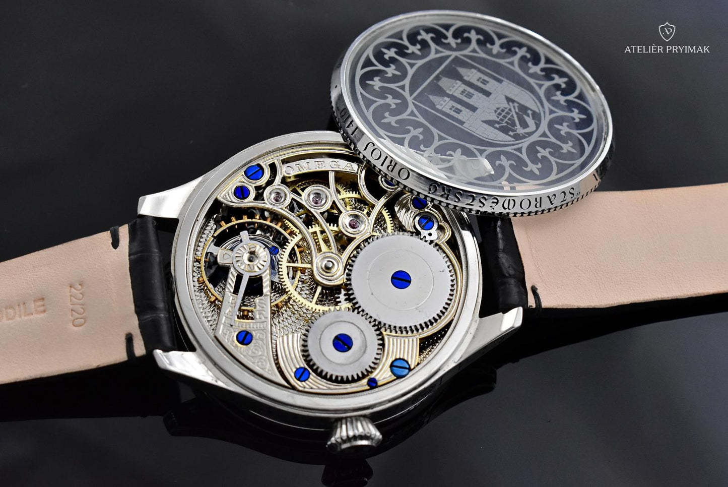 Exkluzivní skeletové hodinky OMEGA "Staroměstský Orloj 1410"