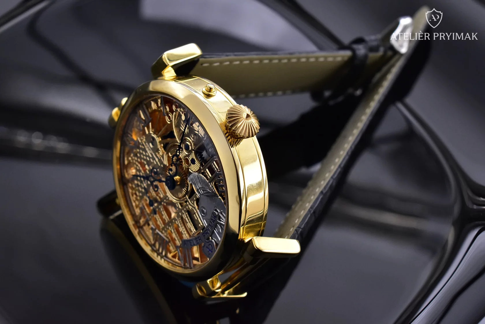 *PŘEDOBJEDNÁVKA* Exkluzivní skeletové hodinky IWC Schaffhausen "GLADIÁTOR" 1926