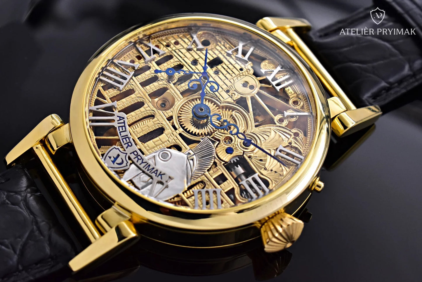 *PŘEDOBJEDNÁVKA* Exkluzivní skeletové hodinky IWC Schaffhausen "GLADIÁTOR" 1926