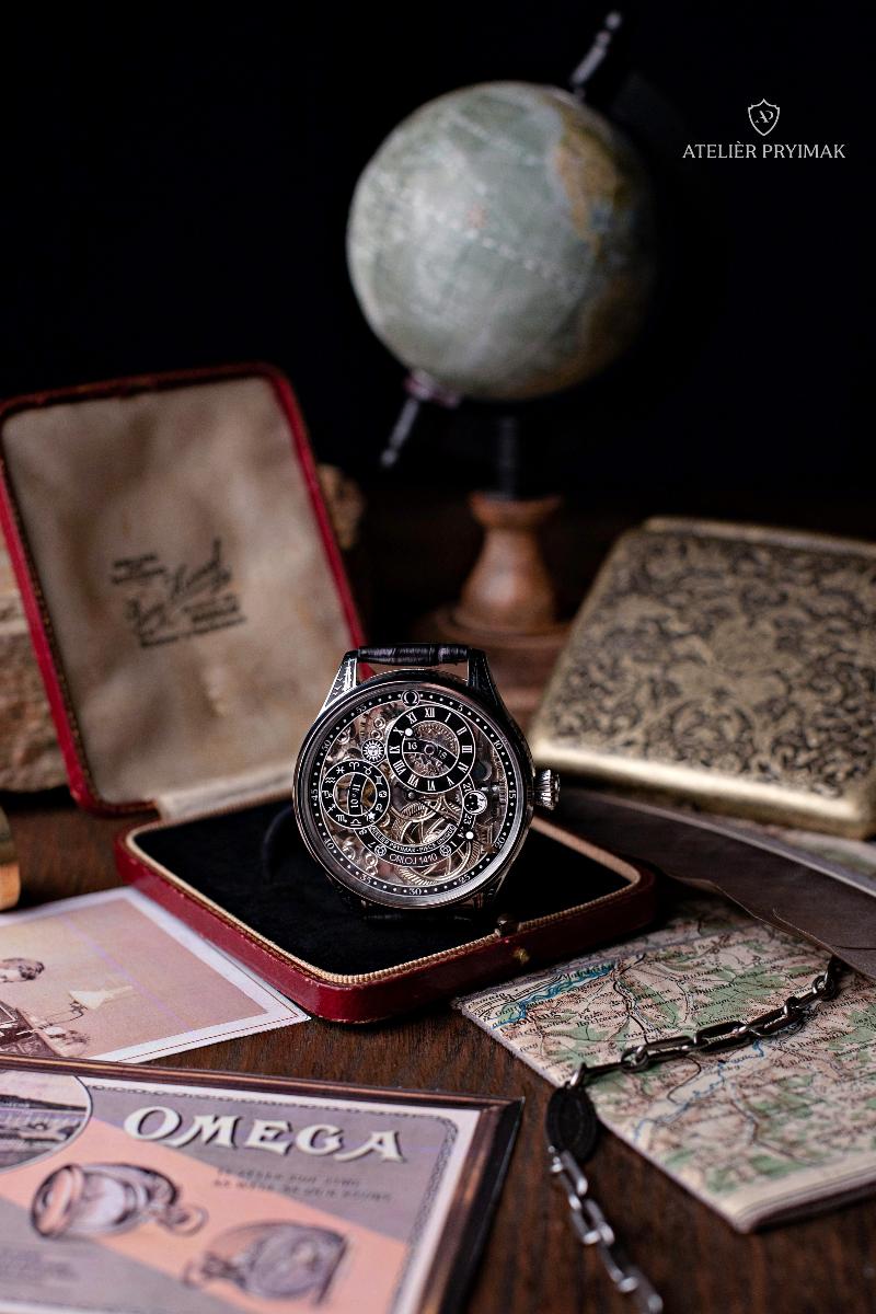 Exkluzivní skeletové hodinky OMEGA "Staroměstský Orloj 1410"