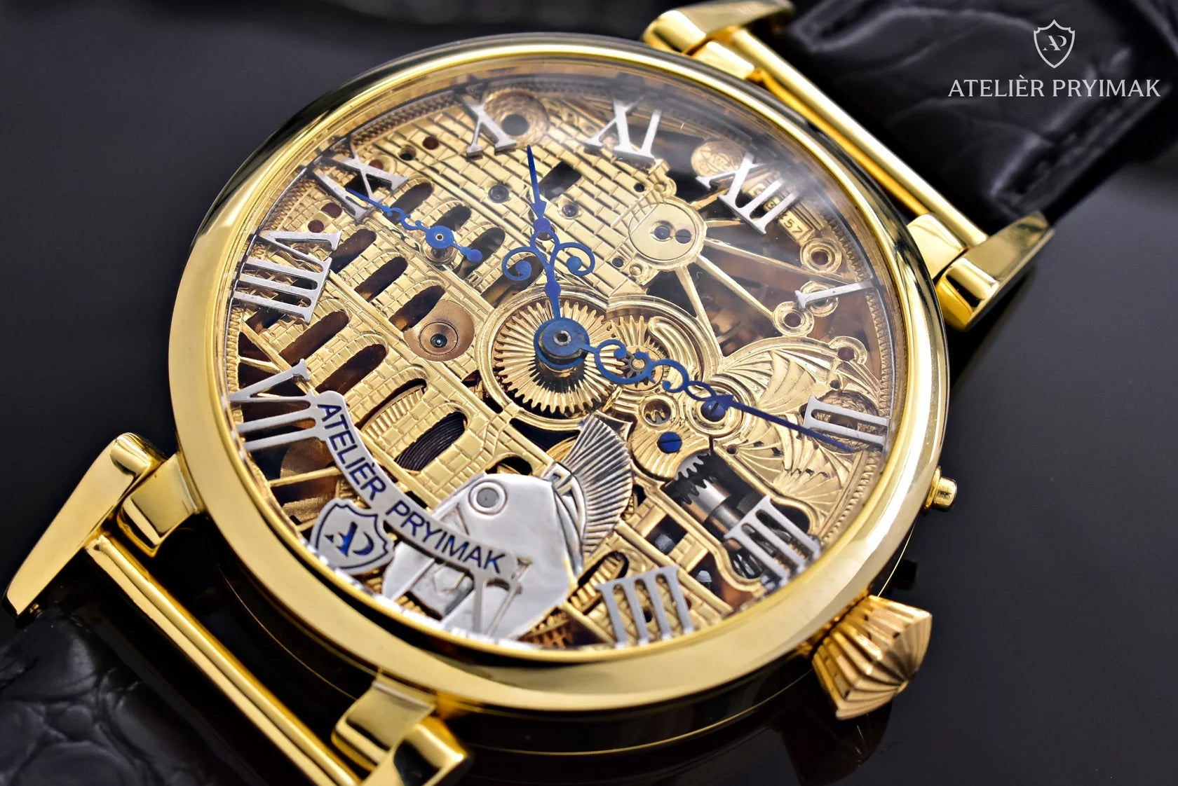 *PŘEDOBJEDNÁVKA* Exkluzivní skeletové hodinky IWC Schaffhausen "GLADIÁTOR" 1926