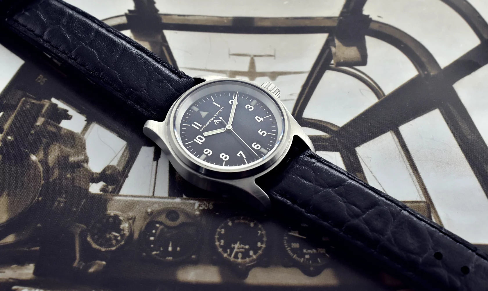 Letecké / pilotní starožitné hodinky IWC MARK XI 1957 Customized