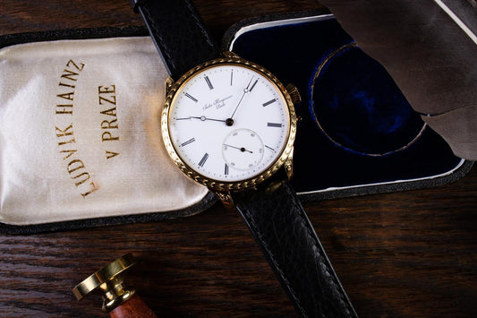 Starožitné švýcarské Hodinky Jules Huguenin Locle 1880