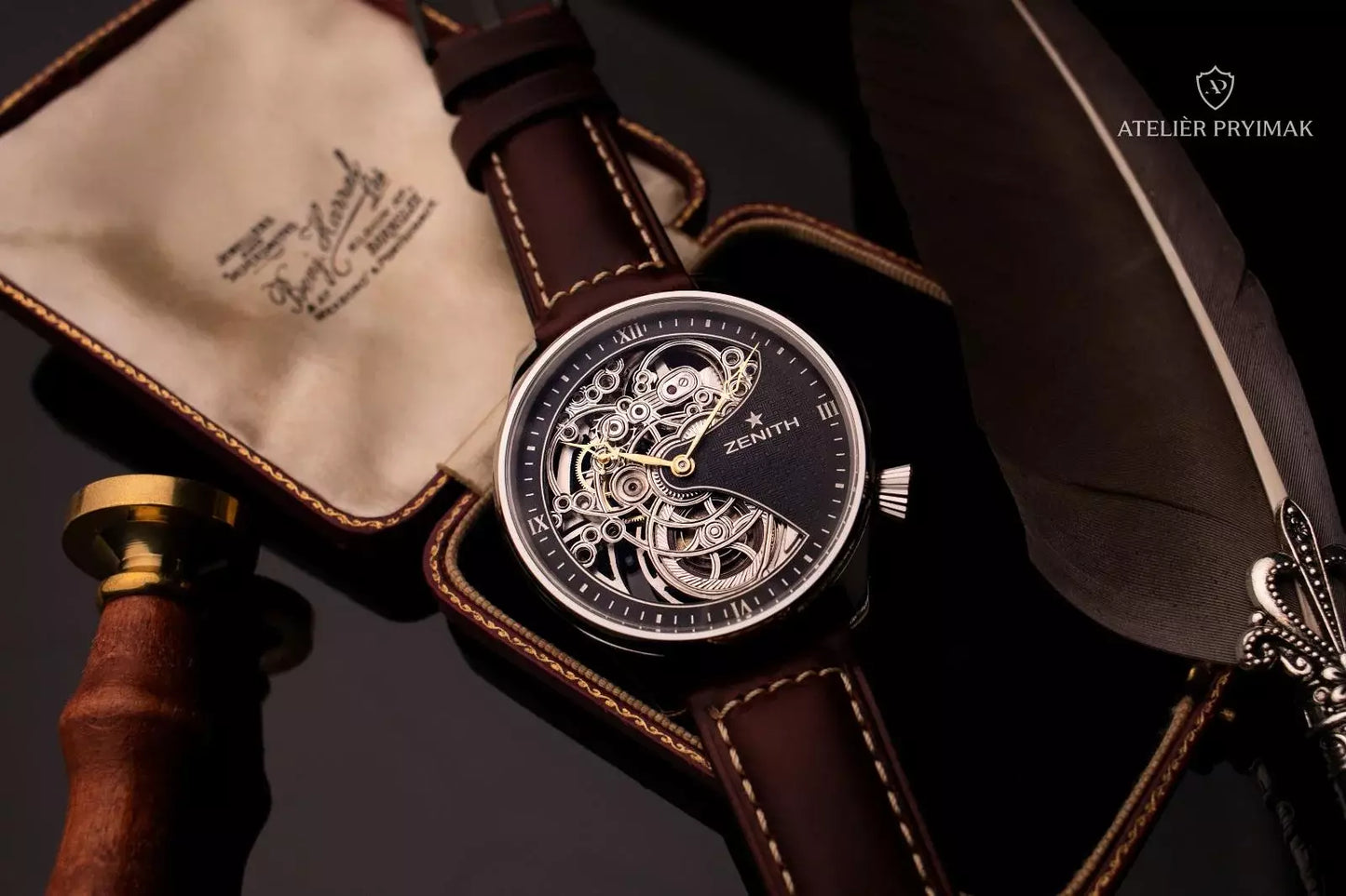 *PŘEDOBJEDNÁVKA* Starožitné Skeletové Hodinky ZENITH "GALAXIE" 1933