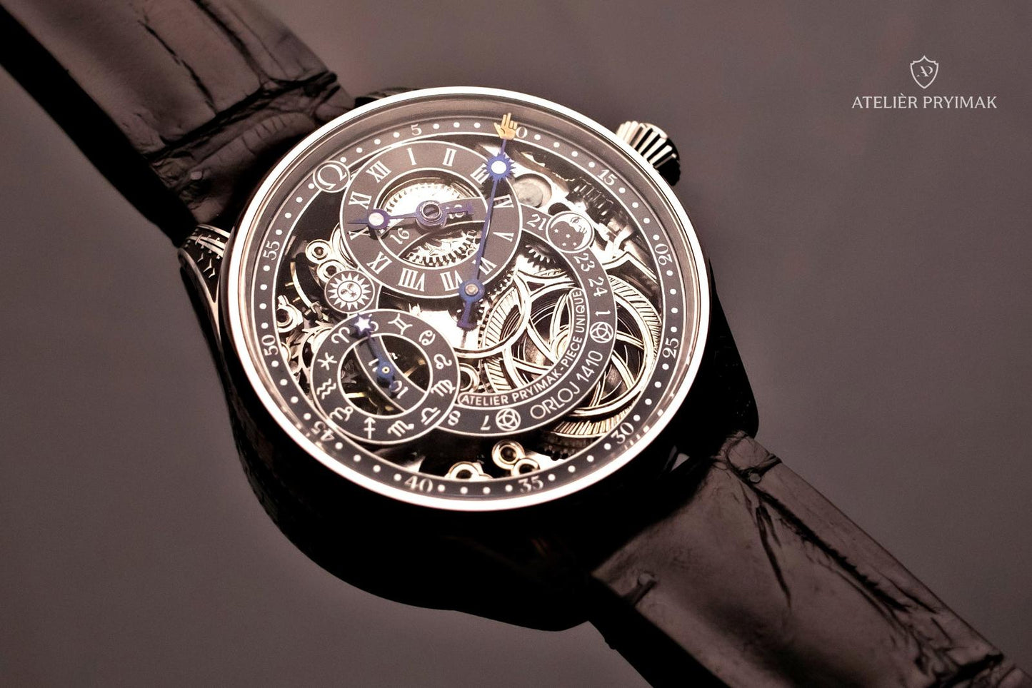 Exkluzivní skeletové hodinky OMEGA "Staroměstský Orloj 1410"