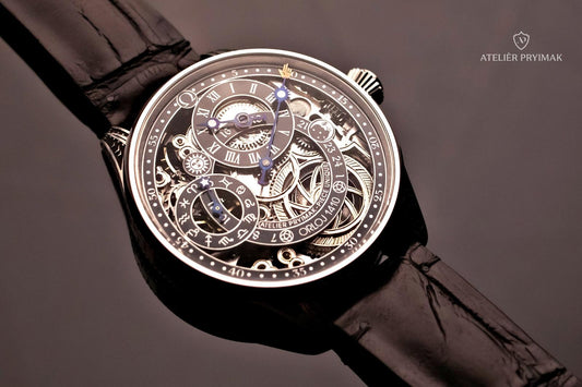 Exkluzivní skeletové hodinky OMEGA "Staroměstský Orloj 1410"