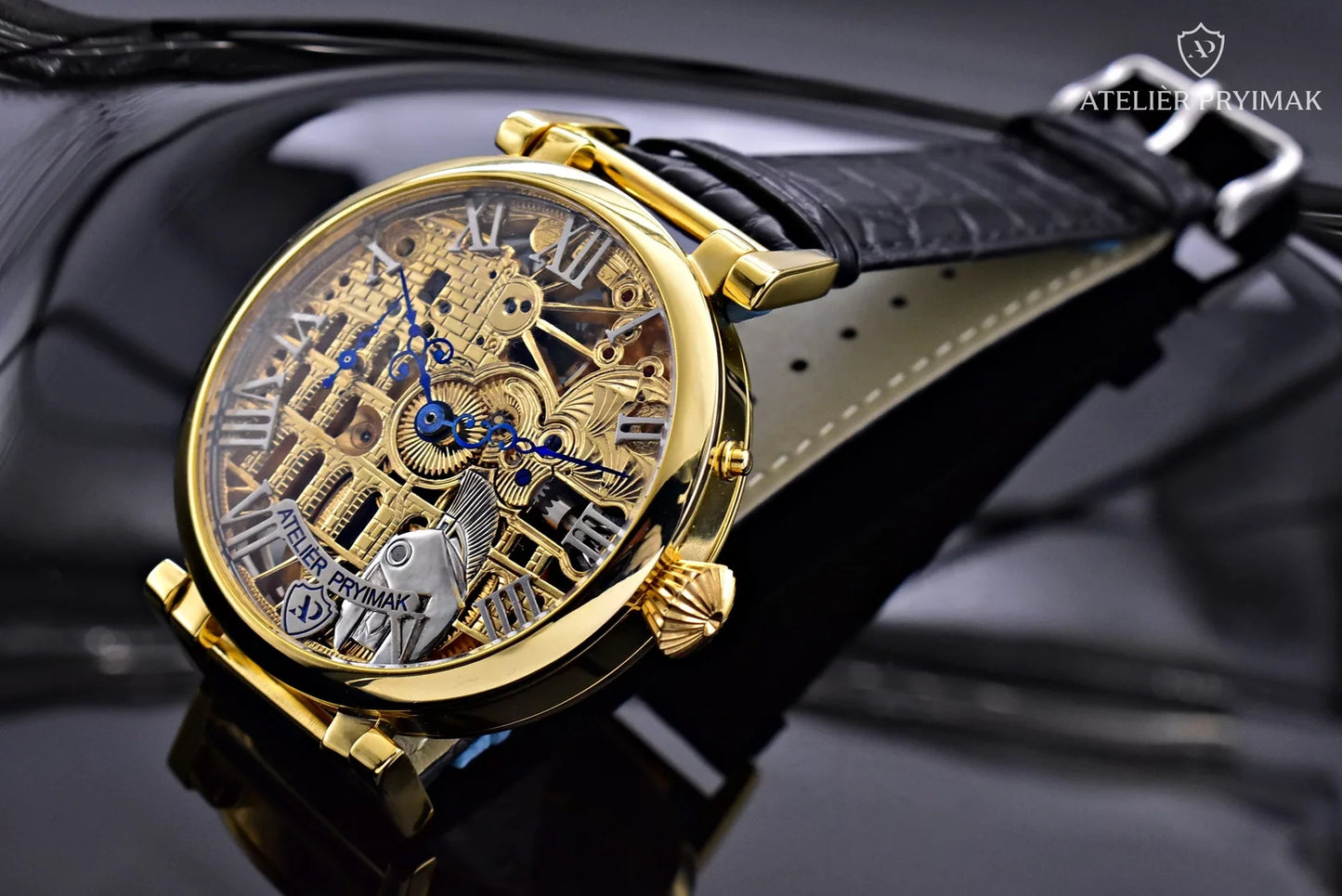 *PŘEDOBJEDNÁVKA* Exkluzivní skeletové hodinky IWC Schaffhausen "GLADIÁTOR" 1926