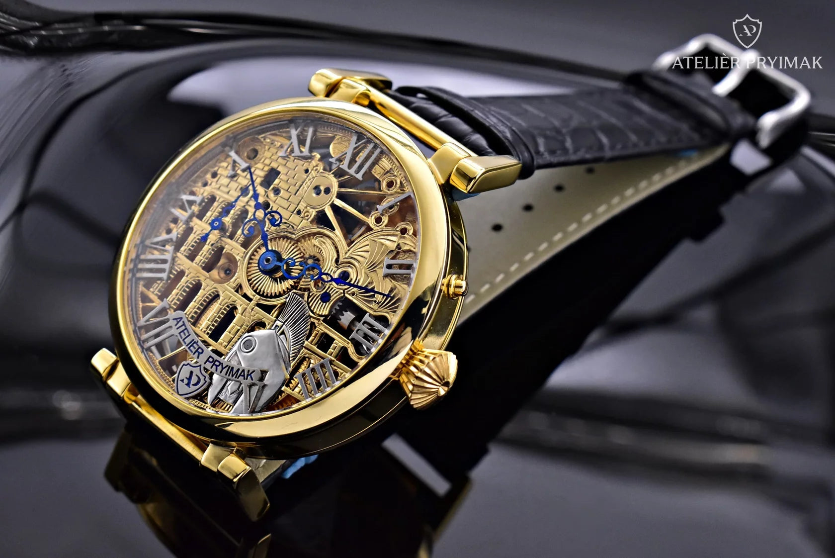 *PŘEDOBJEDNÁVKA* Exkluzivní skeletové hodinky IWC Schaffhausen "GLADIÁTOR" 1926