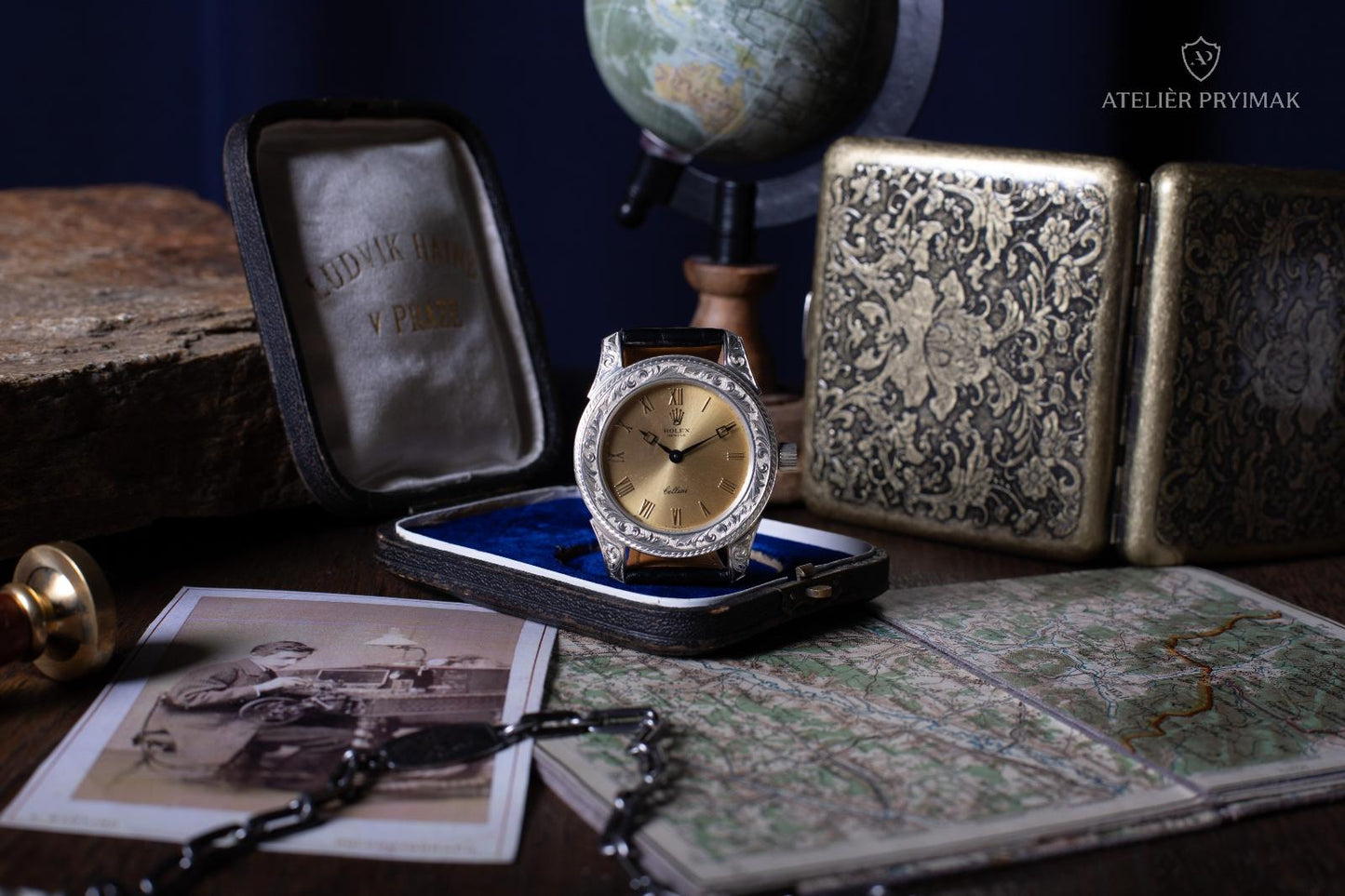 Jedinečné švýcarské vintage hodinky ROLEX Cellini 1950