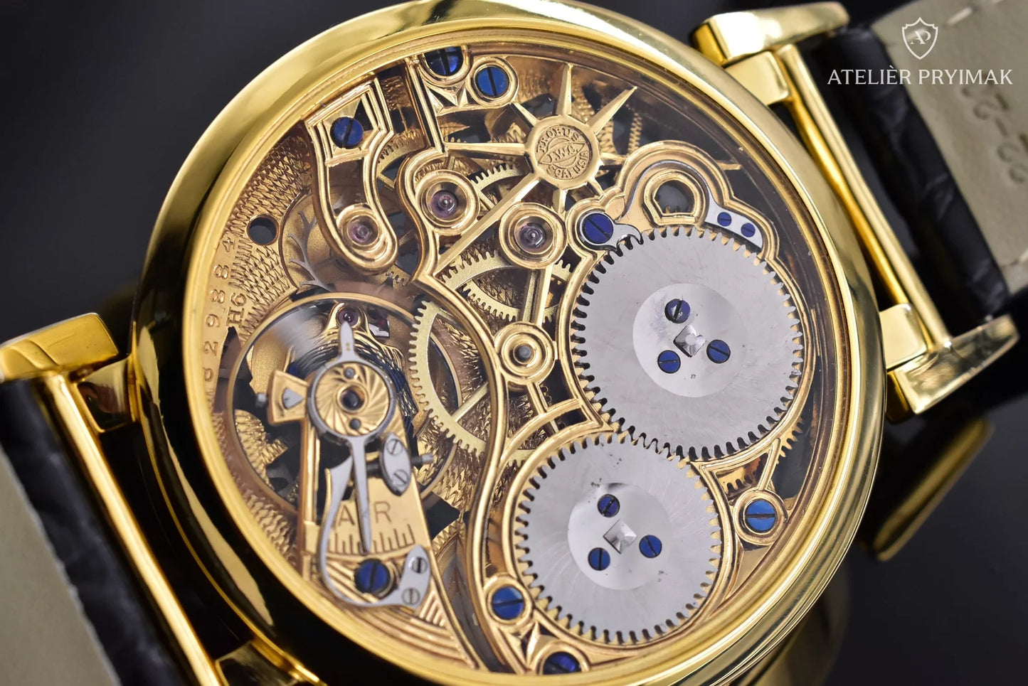 *PŘEDOBJEDNÁVKA* Exkluzivní skeletové hodinky IWC Schaffhausen "GLADIÁTOR" 1926
