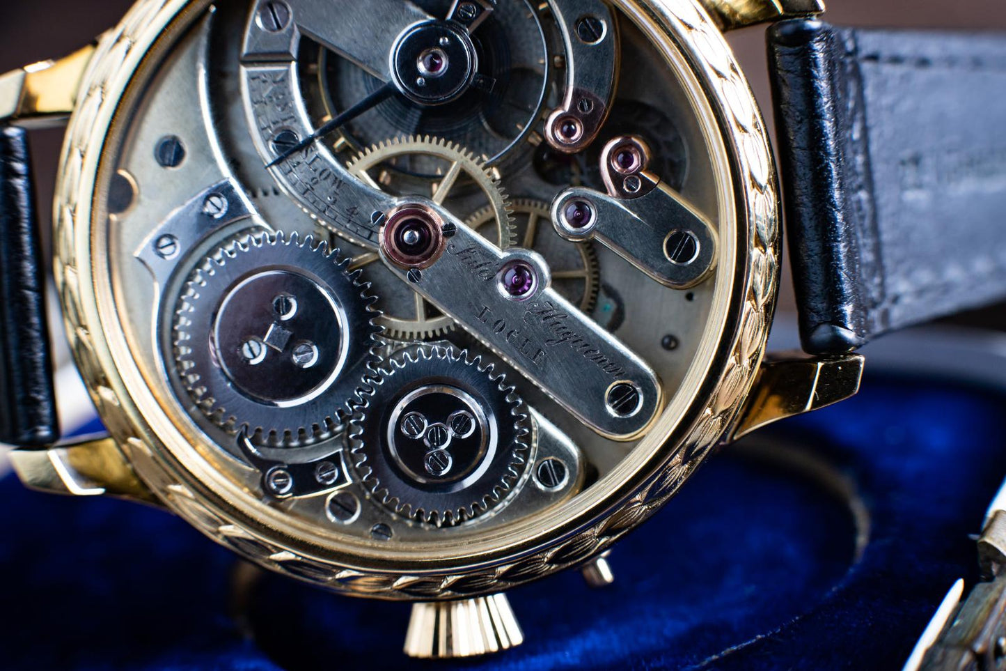 Starožitné švýcarské Hodinky Jules Huguenin Locle 1880