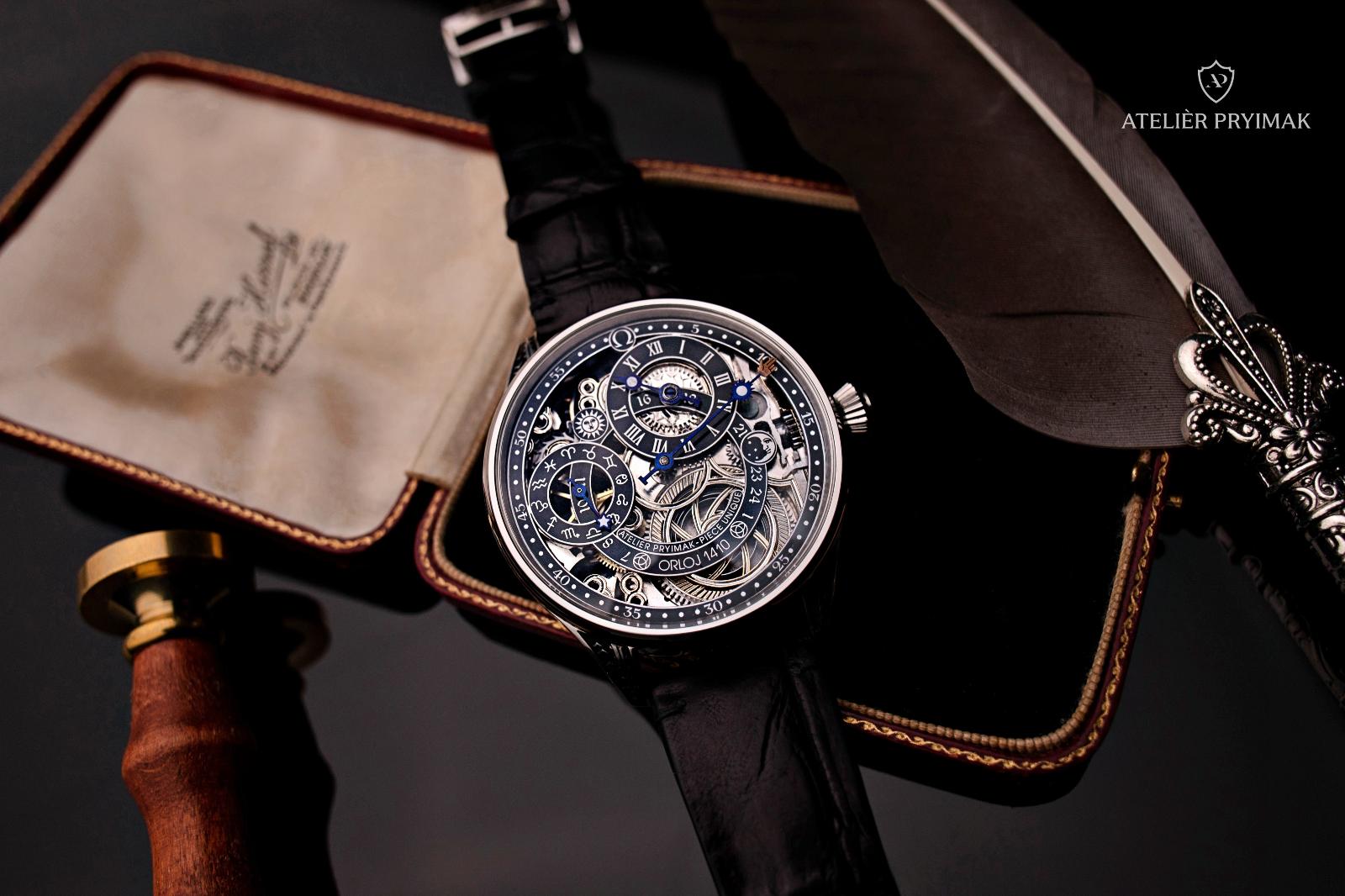 Exkluzivní skeletové hodinky OMEGA "Staroměstský Orloj 1410"