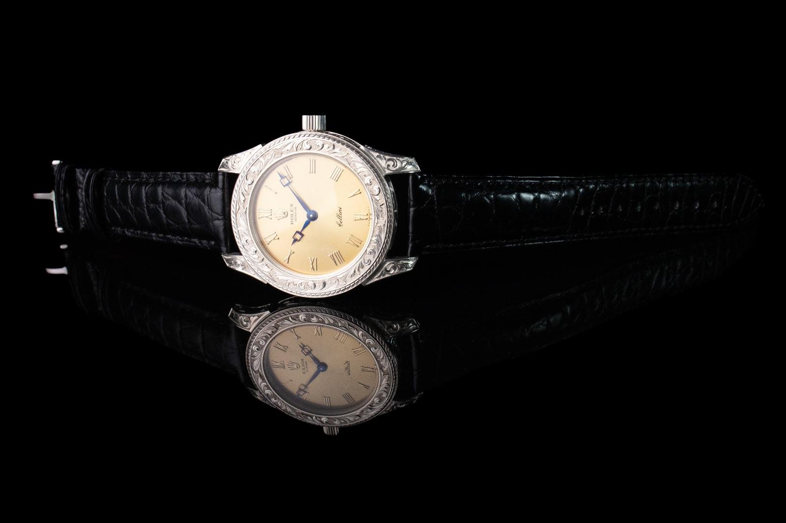 Jedinečné švýcarské vintage hodinky ROLEX Cellini 1950