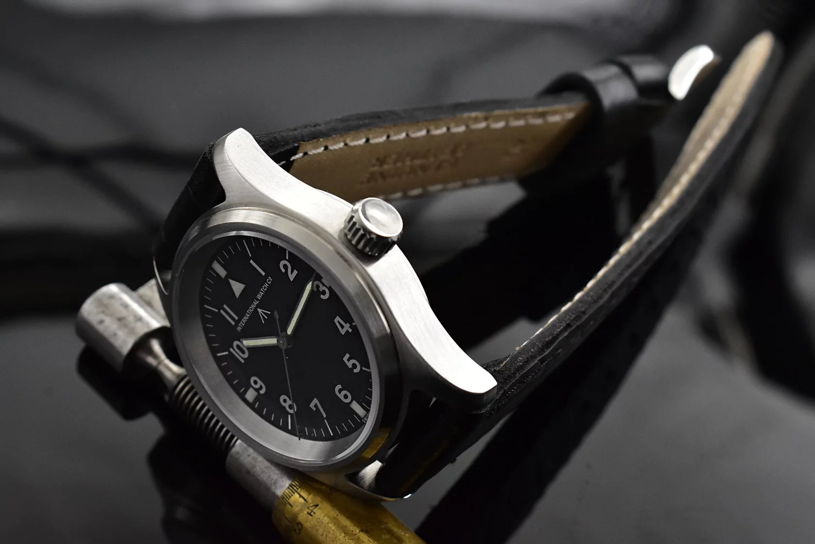 Letecké / pilotní starožitné hodinky IWC MARK XI 1957 Customized