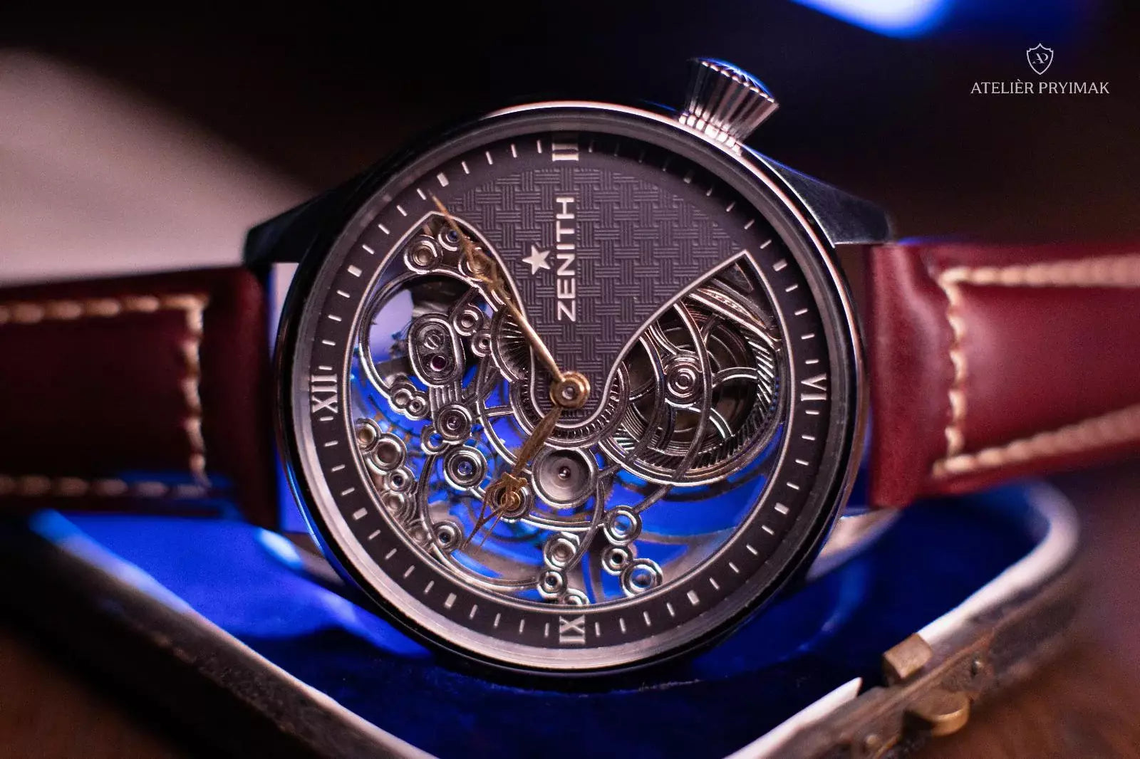 *PŘEDOBJEDNÁVKA* Starožitné Skeletové Hodinky ZENITH "GALAXIE" 1933