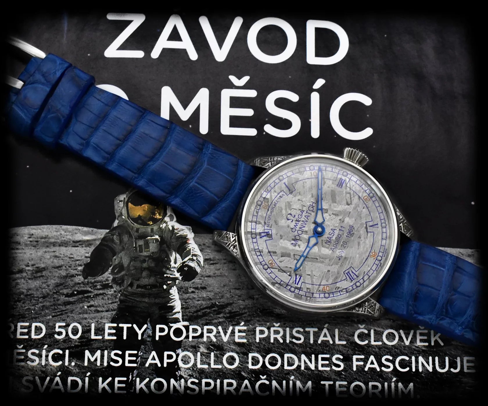 *PŘEDOBJEDNÁVKA* Hodinky Omega "Moonwatch NASA -Apollo 11"