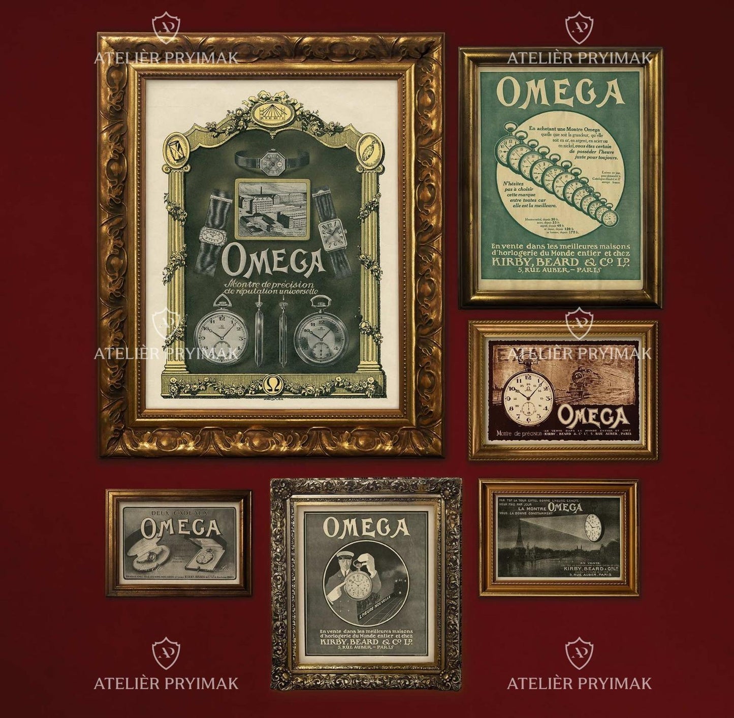 Starožitné švýcarské hodinky OMEGA ART DÉCO 1935