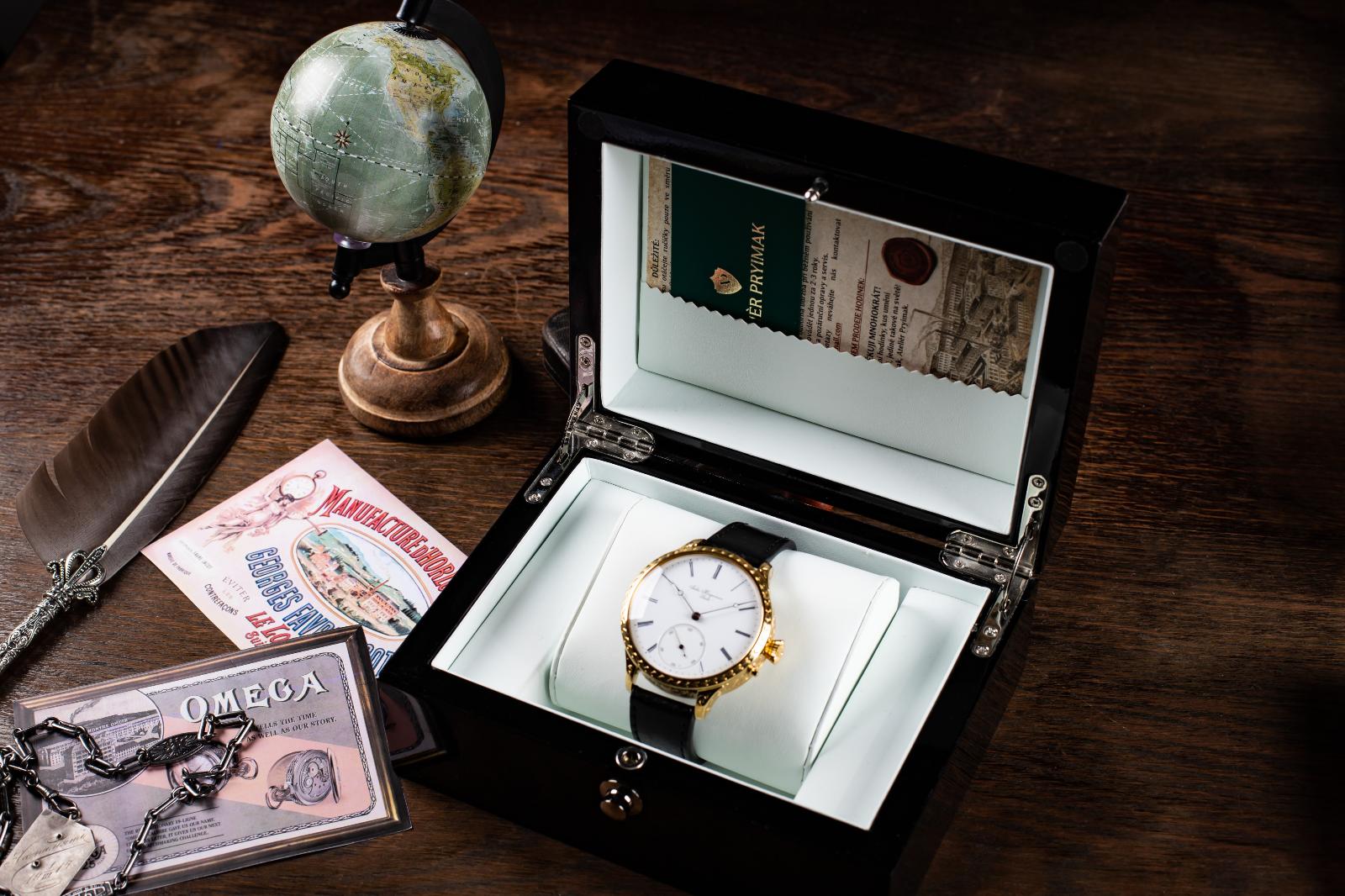 Starožitné švýcarské Hodinky Jules Huguenin Locle 1880