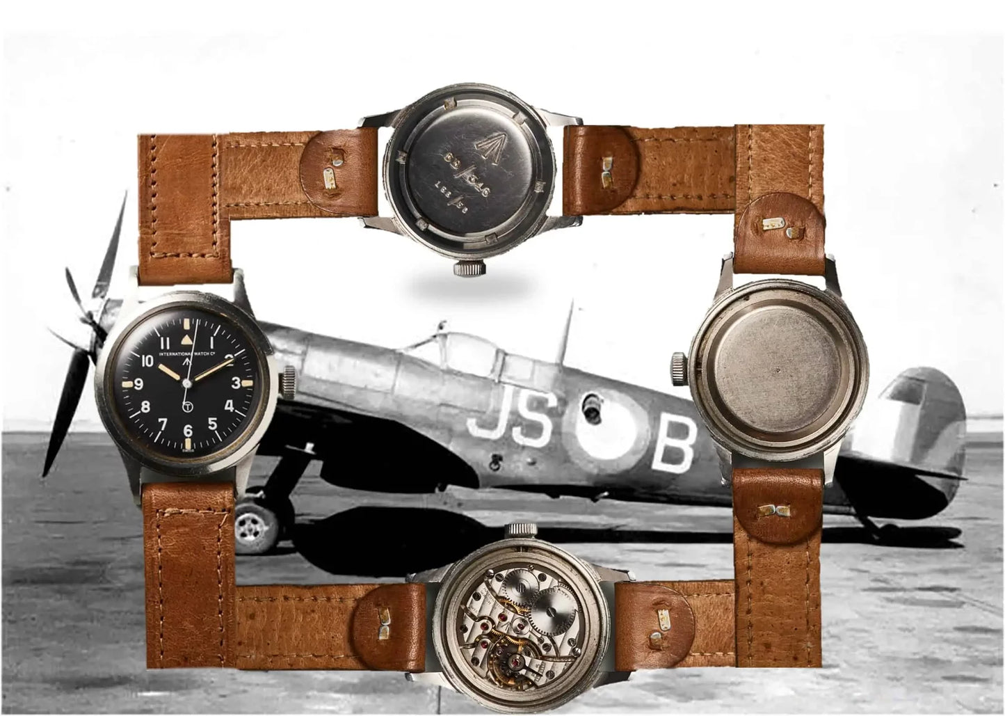 Letecké / pilotní starožitné hodinky IWC MARK XI 1957 Customized