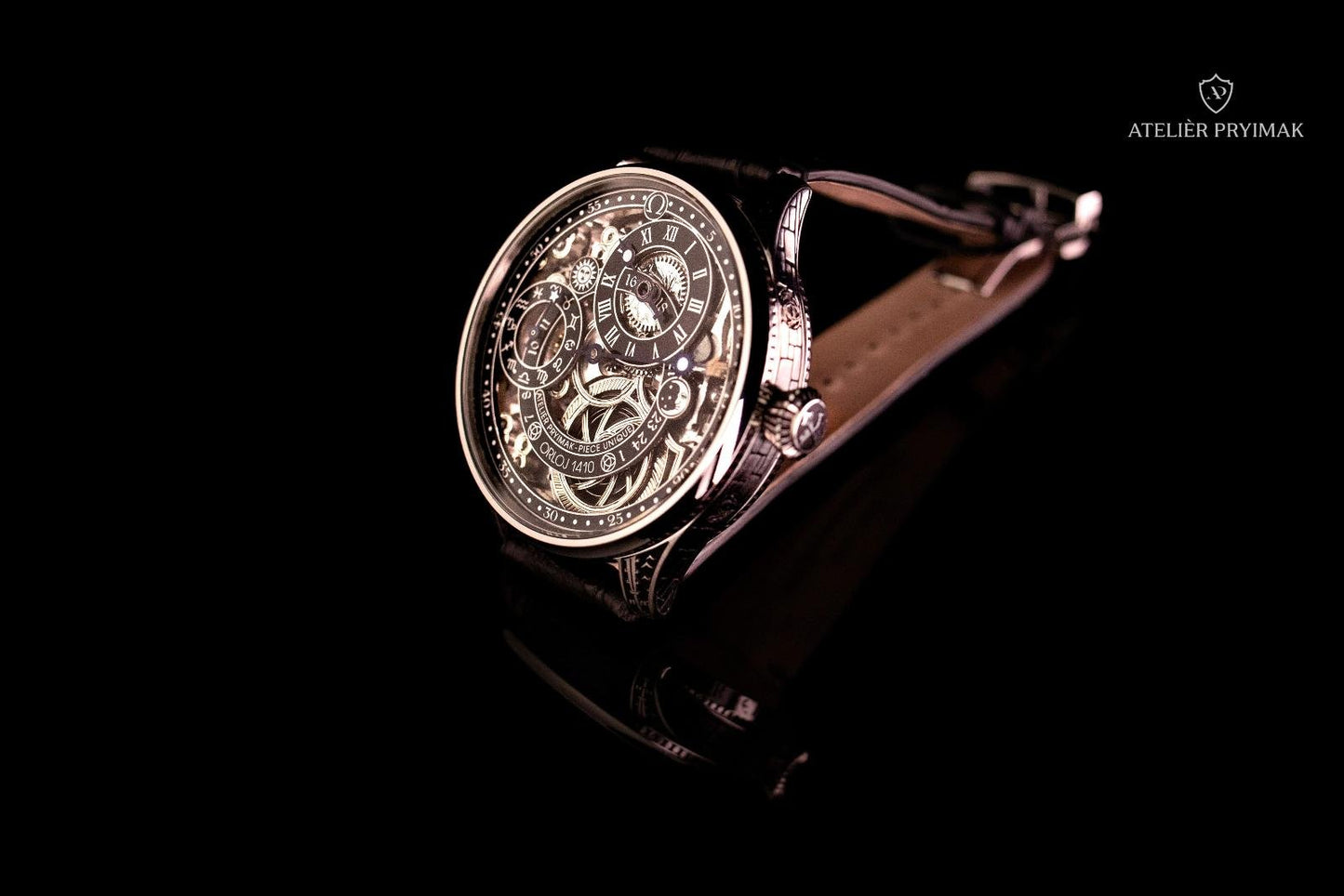 Exkluzivní skeletové hodinky OMEGA "Staroměstský Orloj 1410"