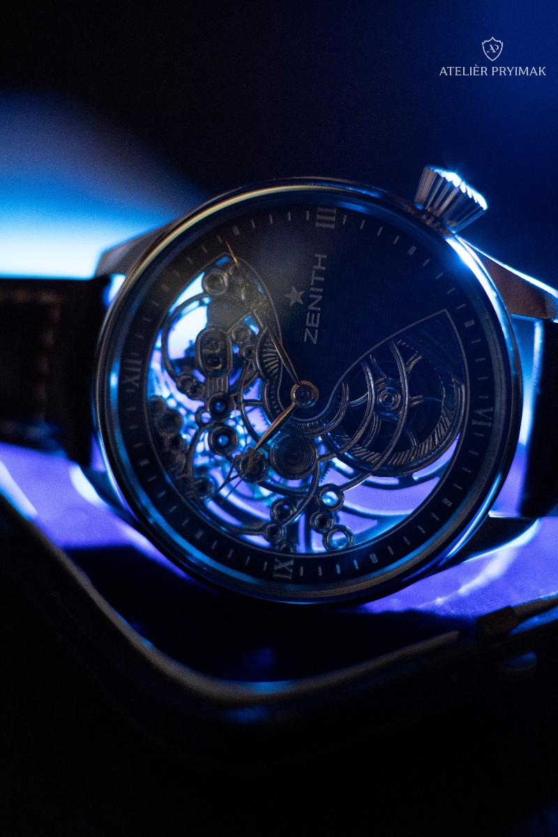 *PŘEDOBJEDNÁVKA* Starožitné Skeletové Hodinky ZENITH "GALAXIE" 1933