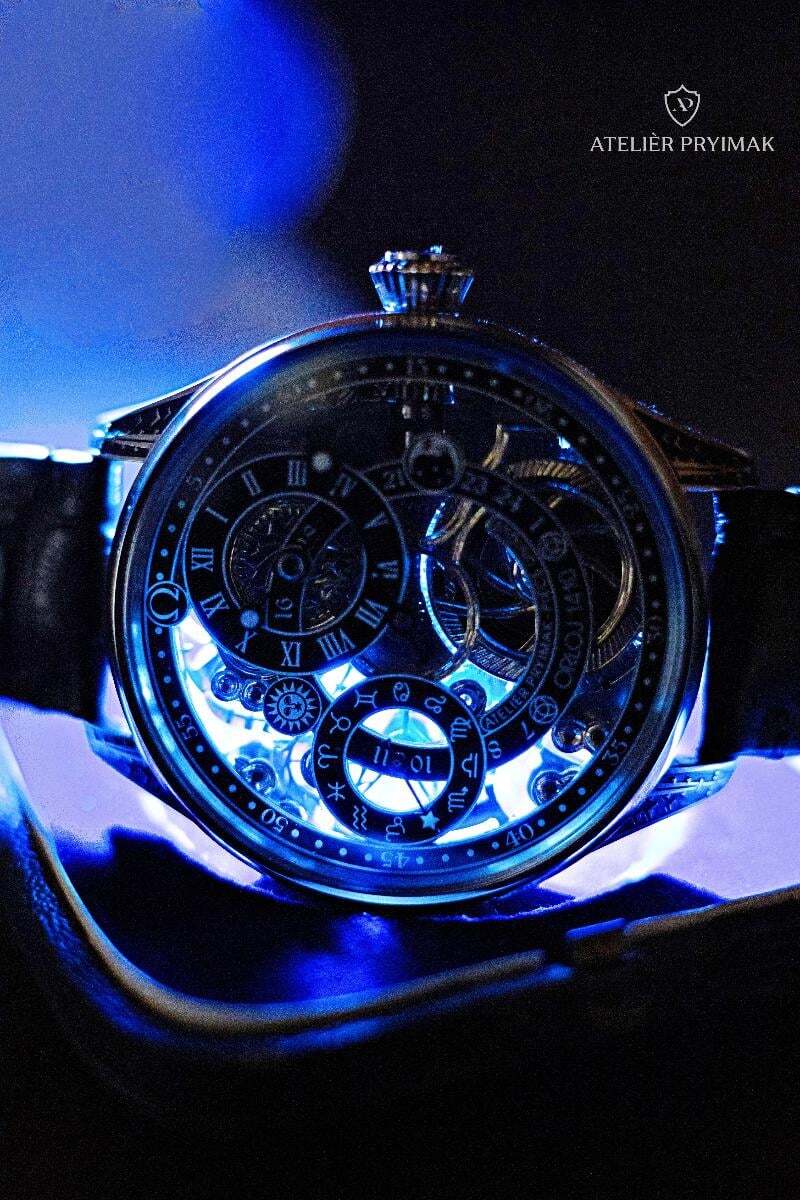 Exkluzivní skeletové hodinky OMEGA "Staroměstský Orloj 1410"
