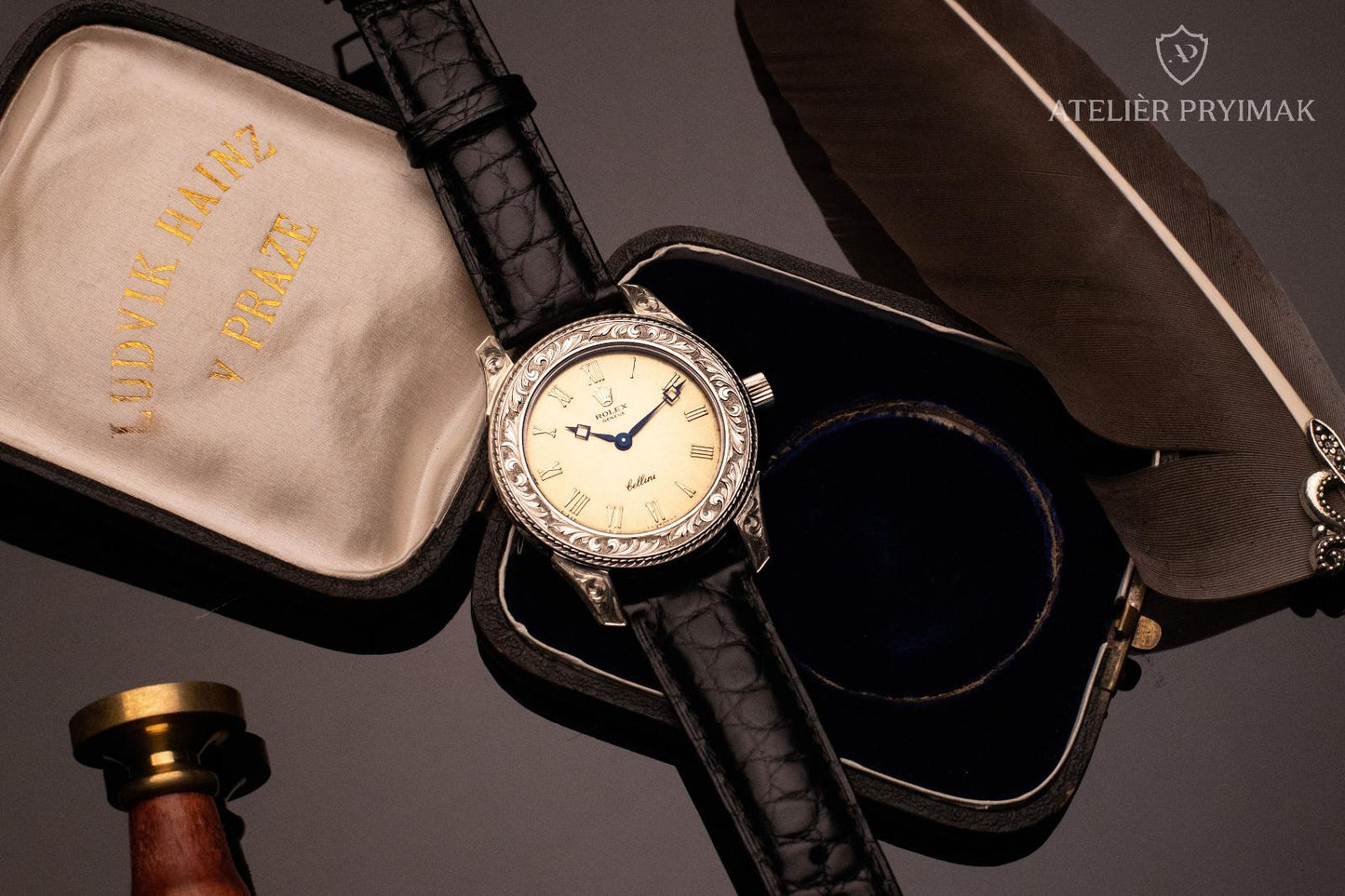 Jedinečné švýcarské vintage hodinky ROLEX Cellini 1950