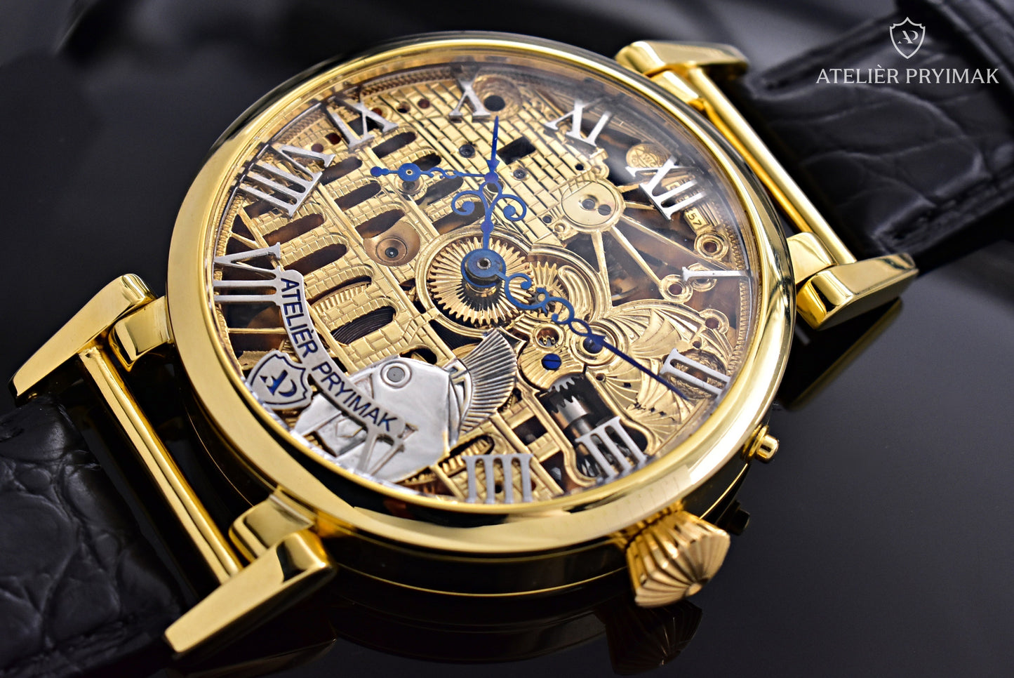 Exclusive skeleton watch IWC Schaffhausen "GLADIATOR" 1926