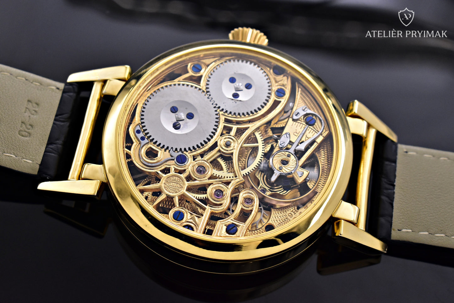Exclusive skeleton watch IWC Schaffhausen "GLADIATOR" 1926
