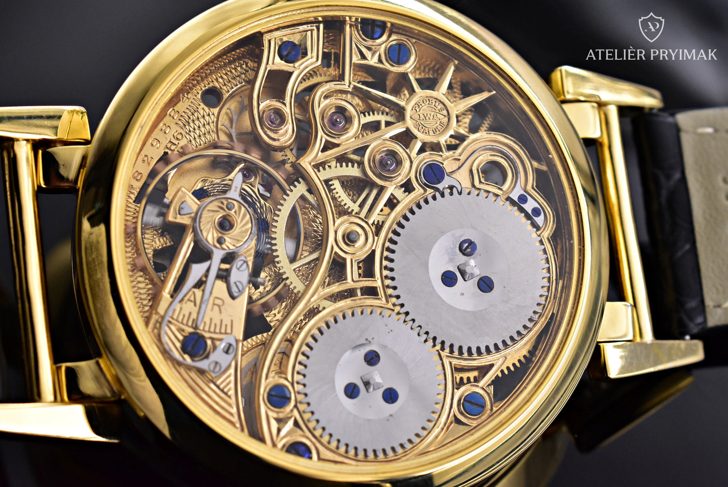 Exclusive skeleton watch IWC Schaffhausen "GLADIATOR" 1926