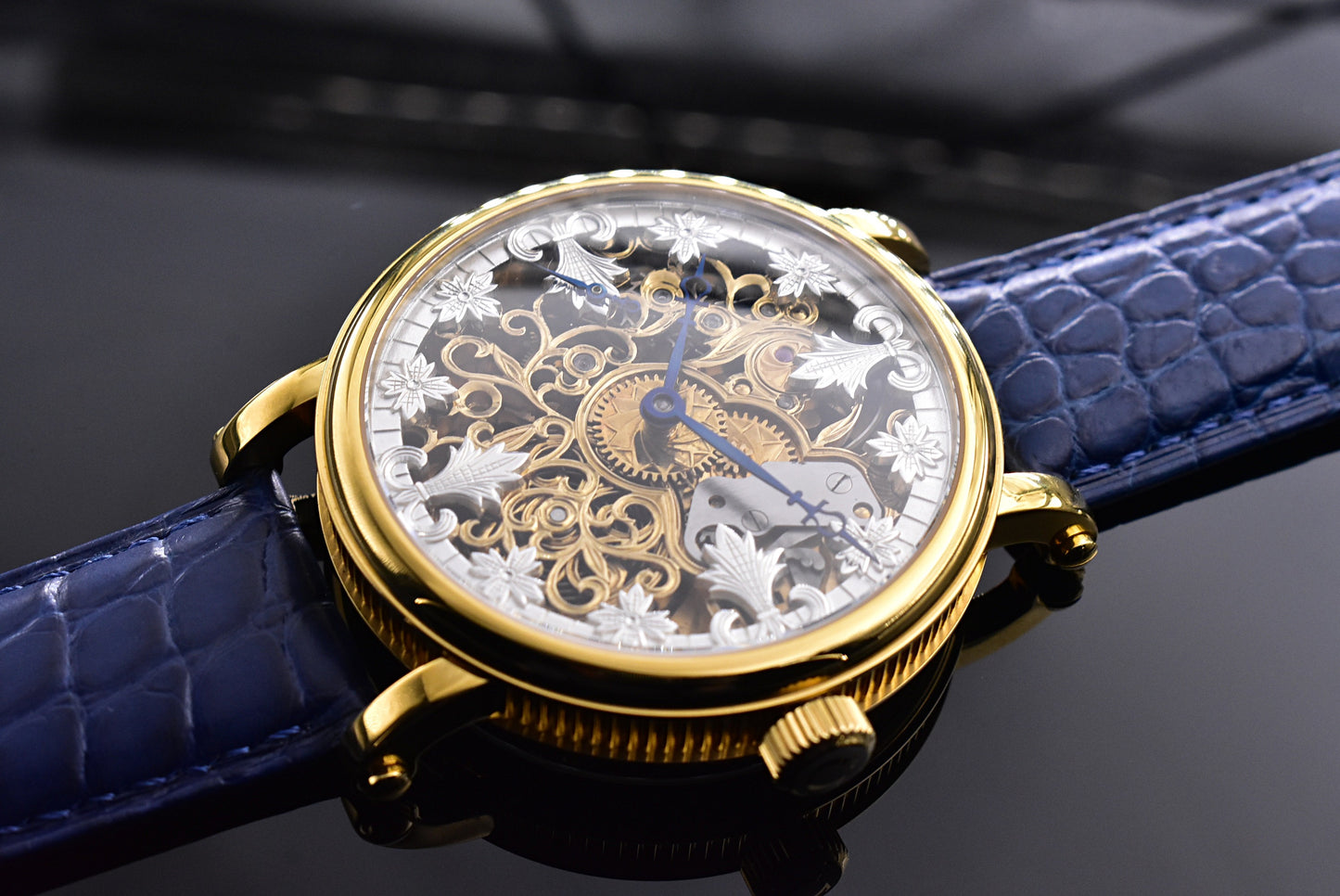 Jedinečné Starožítné Skeletové Hodinky OMEGA 1936