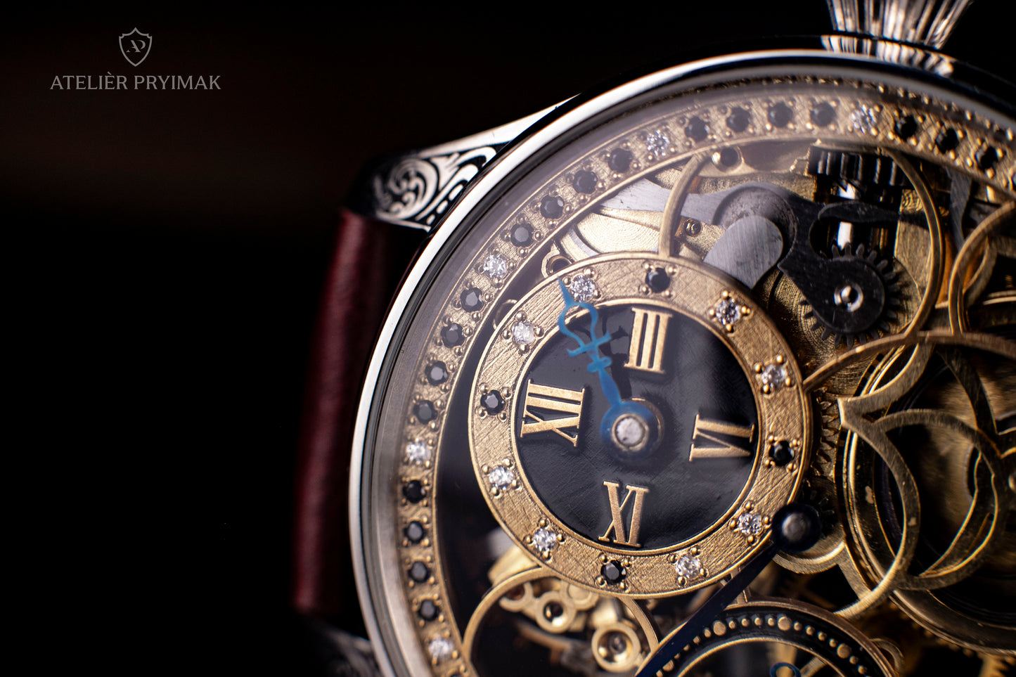 Exkluzivní starožitné skeletové hodinky OMEGA 1913