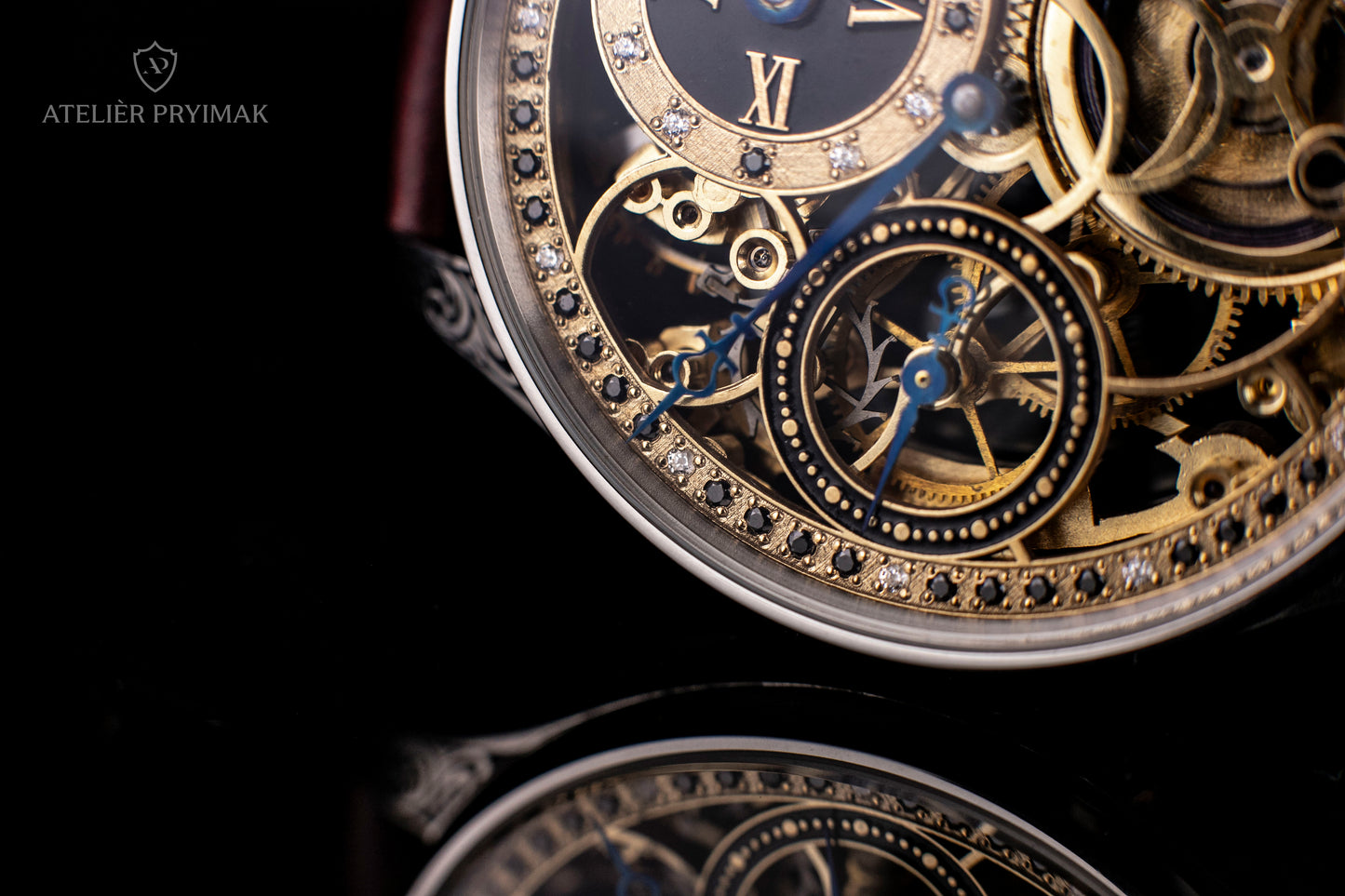 Exkluzivní starožitné skeletové hodinky OMEGA 1913