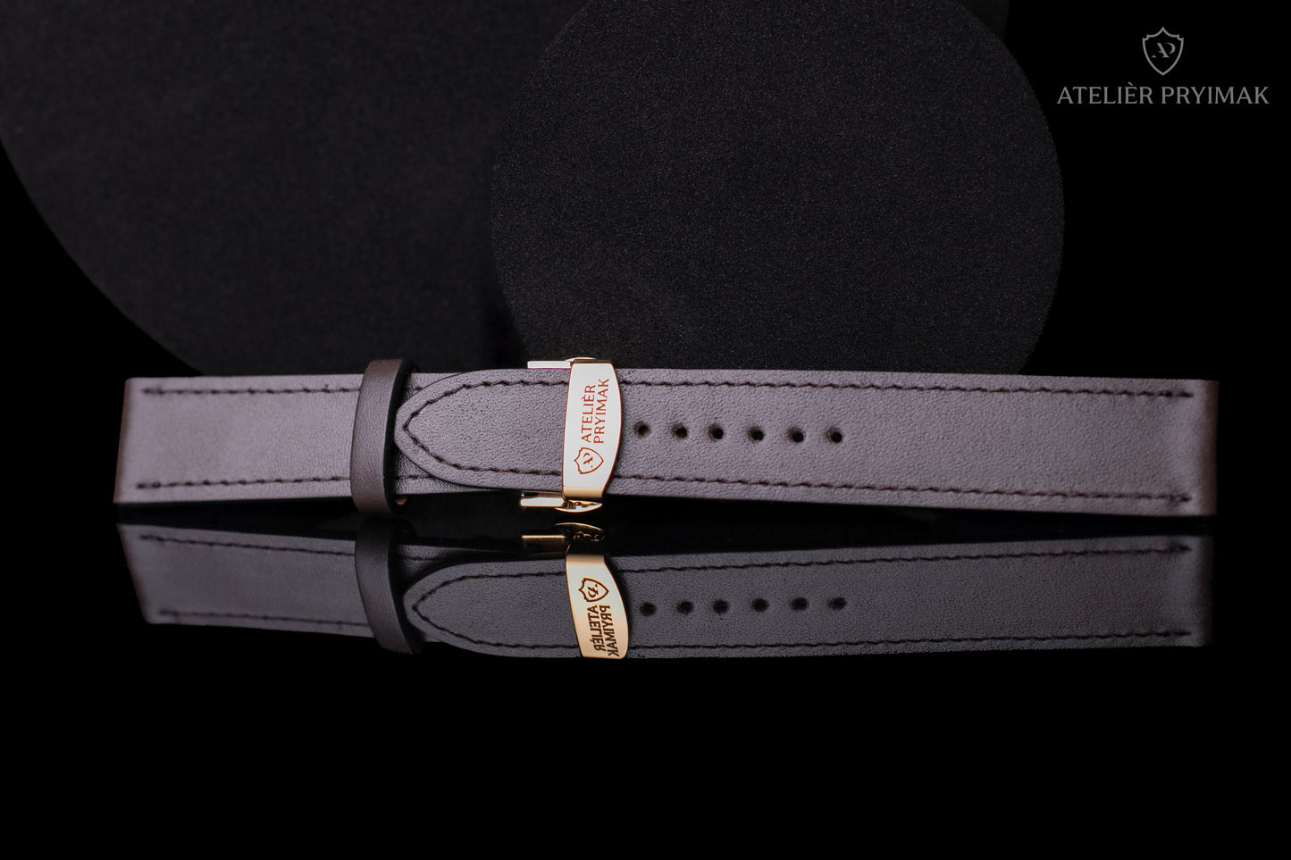 Řemínek na Hodinky Atelier Pryimak z Luxusní Kupónové Kůže