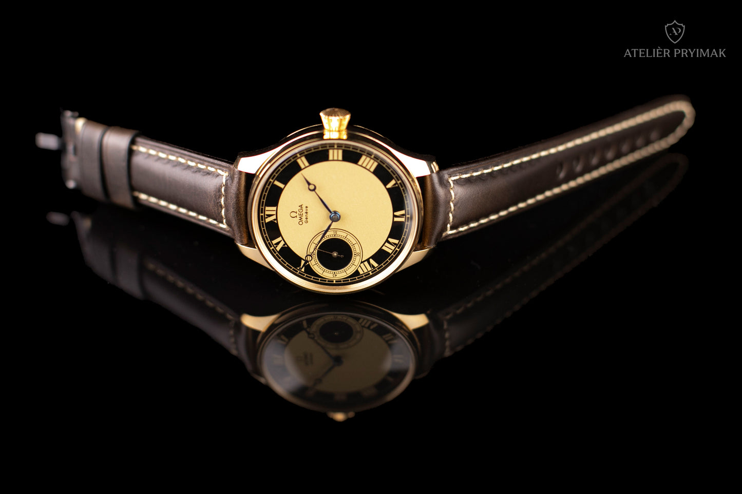 Antique Swiss silver watch OMEGA 1895