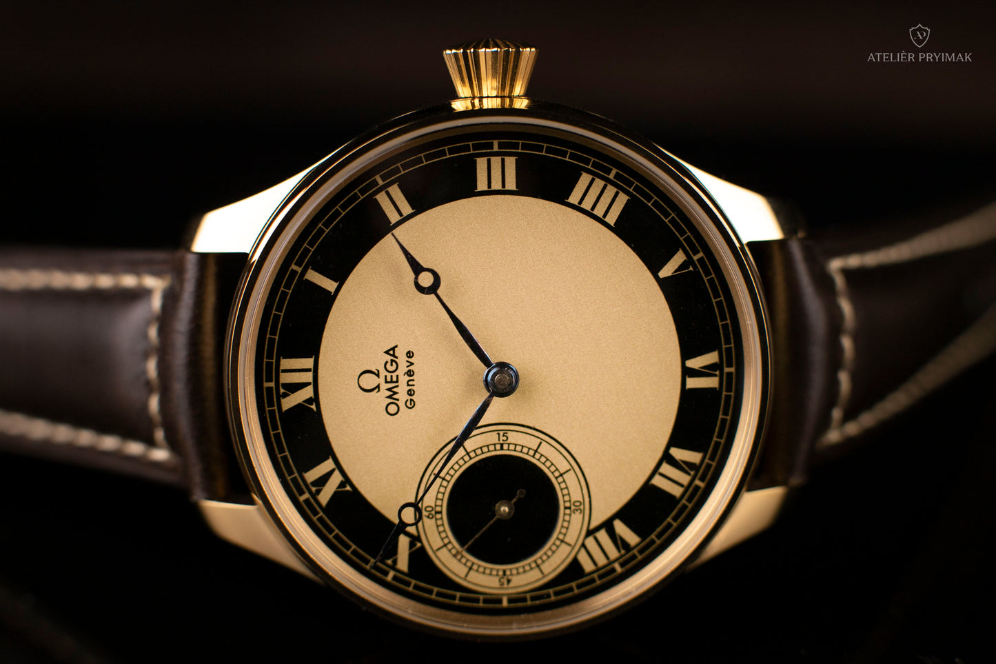 Antique Swiss silver watch OMEGA 1895