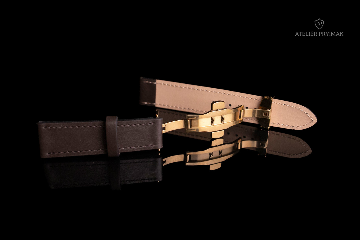 Řemínek na Hodinky Atelier Pryimak z Luxusní Kupónové Kůže