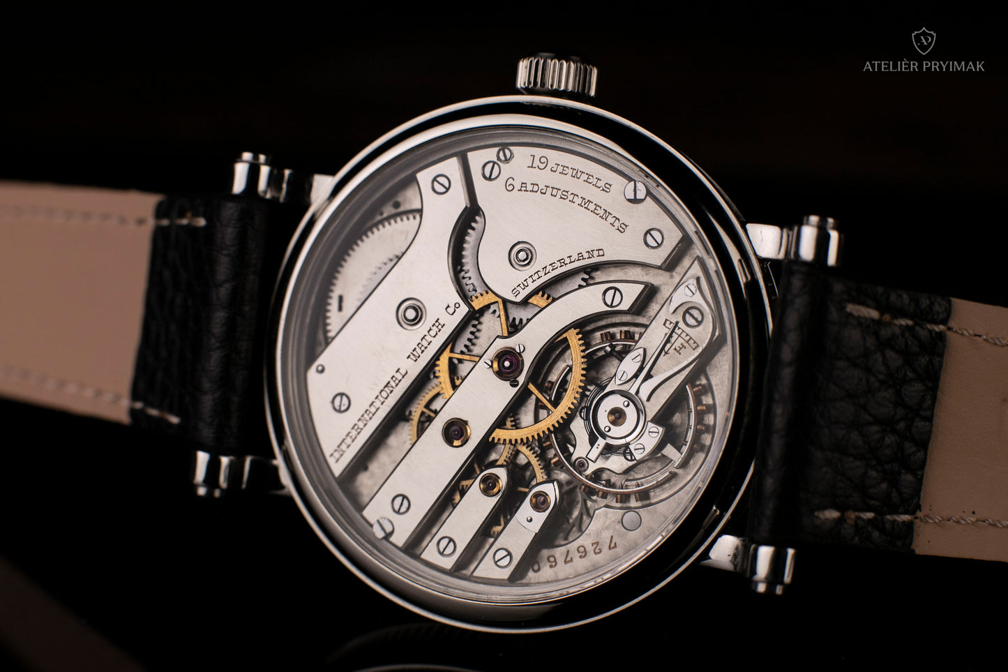 Exclusive skeleton watch IWC SCHAFFHAUSEN Old Town Astronomical Clock 1410 