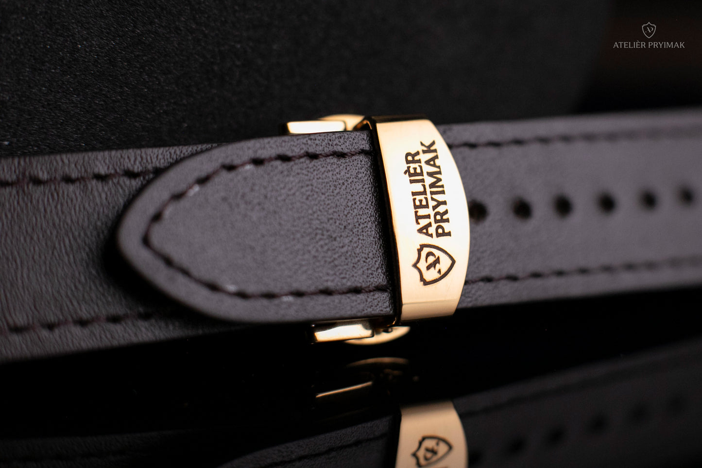 Řemínek na Hodinky Atelier Pryimak z Luxusní Kupónové Kůže