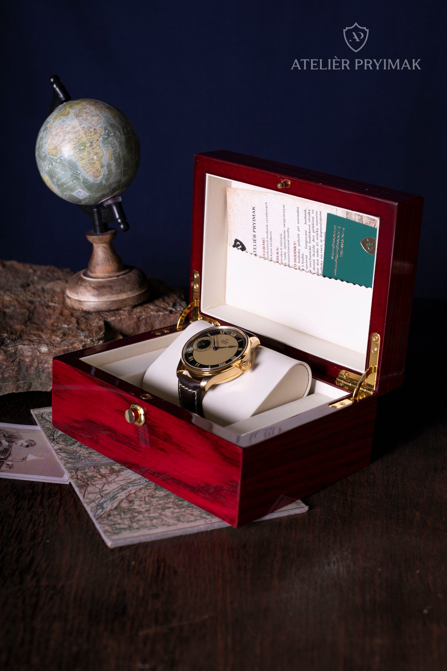 Antique Swiss silver watch OMEGA 1895